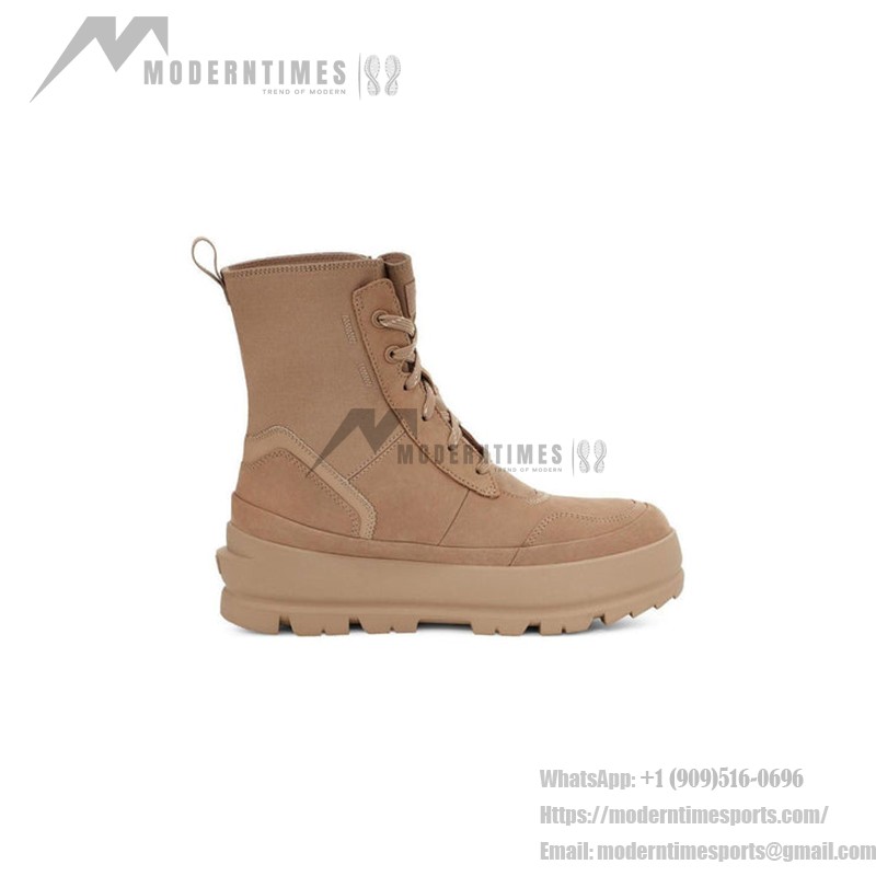 UGG Damen Lug Boot Sand 1143833 - Wildleder-Plattformstiefel für Damen