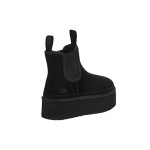 UGG Neumel Platform Chelsea Boot Black 1134526 - Bold Suede Platform Boots