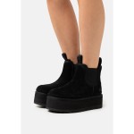 UGG Neumel Platform Chelsea Boot Black 1134526 - Bold Suede Platform Boots