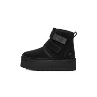 UGG Neumel Platform Chukka Schwarz: Stilvolle und Bequeme Boots mit Plateau-Design