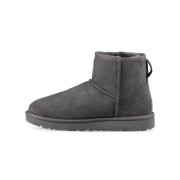 UGG Damen Classic Mini II Stiefel Grau 1016222 - Bequeme und stilvolle Fleece-gefütterte Winterstiefel