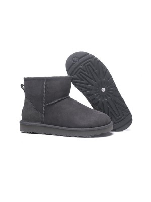 UGG Women's Classic Mini II Boot Gray 1016222 - Cozy and Stylish Fleece-Lined Winter Boots