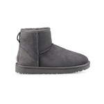 UGG Damen Classic Mini II Stiefel Grau 1016222 - Bequeme Fleece-gefütterte Winterstiefel