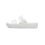 Crocs Baya Platform Sandals White 208188-100 - Elegant and Comfortable