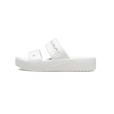 Crocs Baya Platform Sandals 'White' - Elegant & Comfortable 208188-100