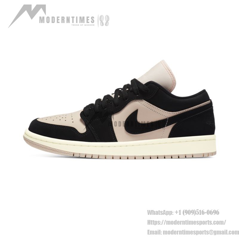 Air Jordan 1 Low DC0774-003 Black Classic Low-Top Sneakers