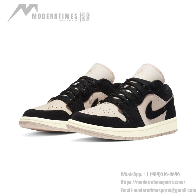 Air Jordan 1 Low DC0774-003 Black Classic Low-Top Sneakers