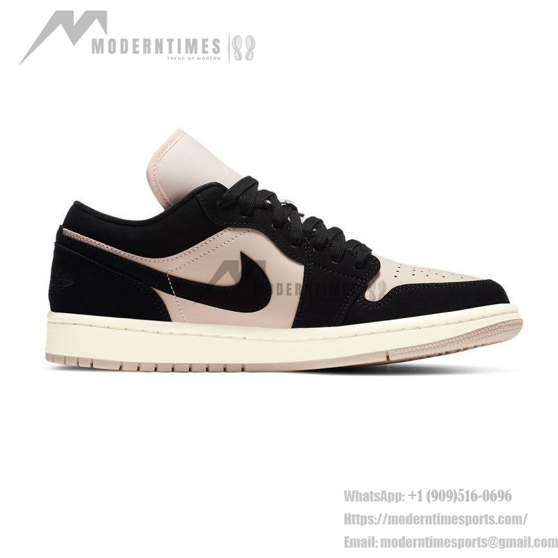 Air Jordan 1 Low DC0774-003 Black Classic Low-Top Sneakers