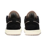 Air Jordan 1 Low DC0774-003 Black Classic Low-Top Sneakers