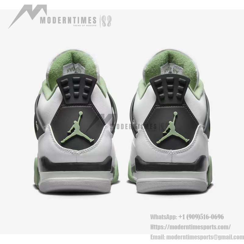 Air Jordan 4 Retro Seafoam sneaker in green colorway