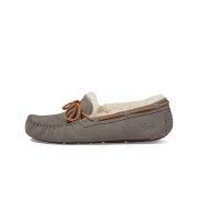 UGG Women's Dakota Slipper Gray 5612 - Cozy Sheepskin Lined Moccasin for Indoor & Outdoor Wear