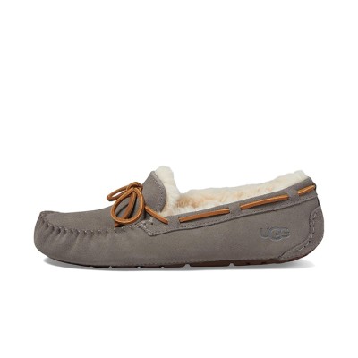 UGG Women's Dakota Slipper Gray 5612 - Cozy Sheepskin Lined Moccasin for Indoor & Outdoor Wear