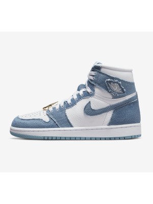 Air Jordan 1 High OG Denim Women's Basketball Shoes DM9036-104