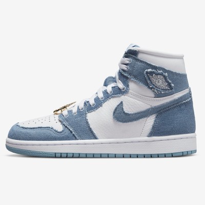 Air Jordan 1 High OG Denim Women's Basketball Shoes DM9036-104