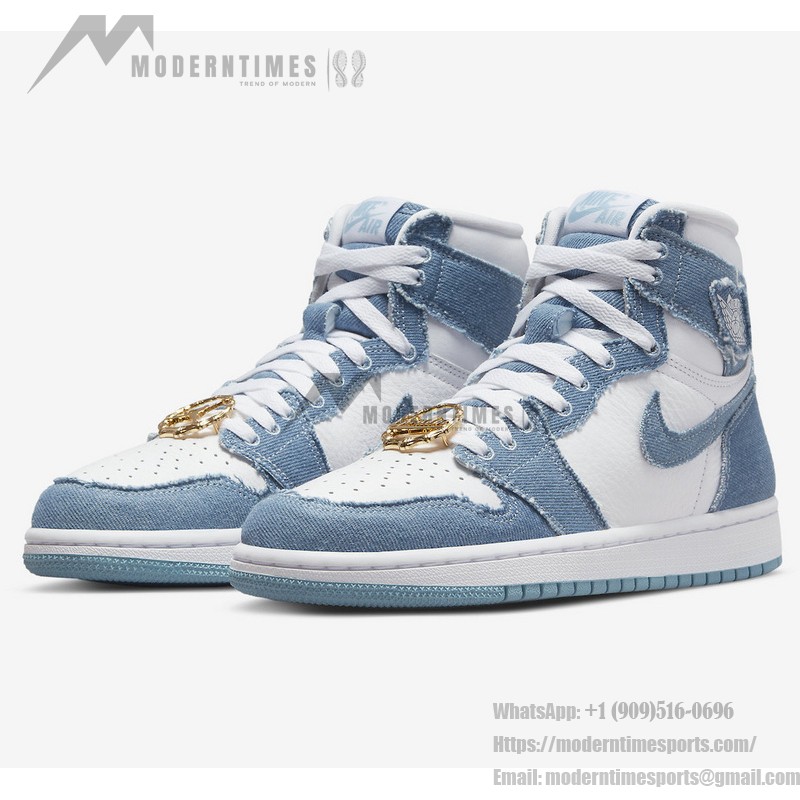 Air Jordan 1 High OG Denim Women's Basketball Shoes