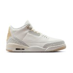 Air Jordan 3 Retro Craft Sneakers in Ivory, Product Code FJ9479-100