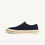 Loro Piana Nantucket Walk Sneaker FAR1445 W000 Blue Navy luxury canvas sneaker for men and women