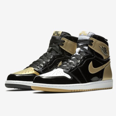 Air Jordan 1 Retro High OG NRG Black/Red Limited Edition High-Top Sneakers 861428-001