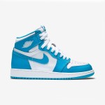 Air Jordan 1 Retro High OG “UNC” University Blue White High-Top Basketball Shoes