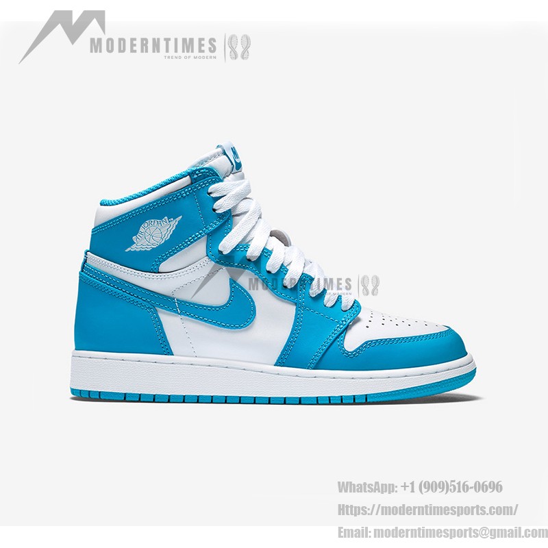 Air Jordan 1 Retro High OG “UNC” University Blue White High-Top Basketball Shoes