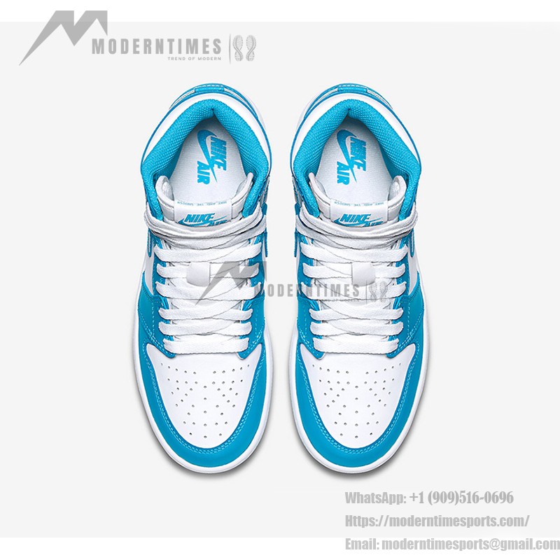 Air Jordan 1 Retro High OG “UNC” University Blue White High-Top Basketball Shoes