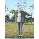 에어 조던 1 하이 OG 프로 그린 남성화 - 블랙, 화이트, 그린 색상의 측면 뷰