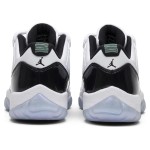 Air Jordan 11 Low ‘Concord’ 528895-145 White and Black Sneakers with Patent Leather and Icy Blue Outsole