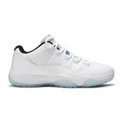 Air Jordan 11 Low 'Legend Blue' AV2187-117 - Weiße Sneaker mit Eisblauer Sohle & Air-Dämpfung