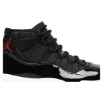 Air Jordan 11 Retro 'Bred' 378037-061 - Black and Red Sneakers with Patent Leather Finish