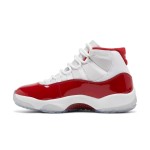 Air Jordan 11 Retro 'Cherry' CT8012-116 - White and Red Sneakers with Patent Leather Shine