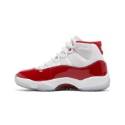 Air Jordan 11 Retro 'Cherry' CT8012-116 – Classic White and Red Sneakers with Patent Leather Shine