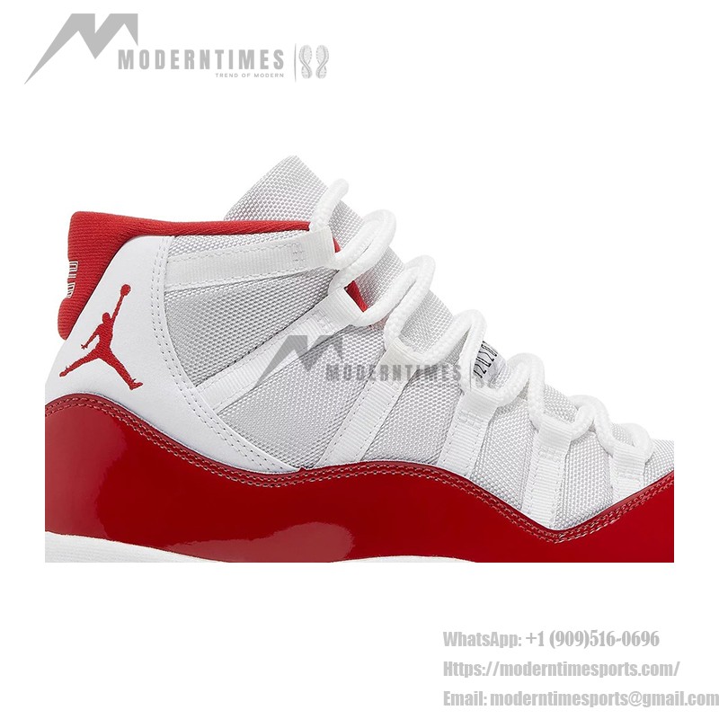 Air Jordan 11 Retro 'Cherry' CT8012-116 - White and Red Sneakers with Patent Leather Shine