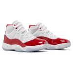 Air Jordan 11 Retro 'Cherry' CT8012-116 - White and Red Sneakers with Patent Leather Shine