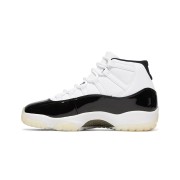 Air Jordan 11 Retro 'DMP' CT8012-170 - White and Black Sneakers with Gold Jumpman Logo & Milky Outsole