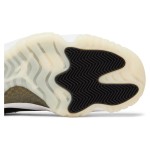 Air Jordan 11 Retro 'DMP' CT8012-170 White and Black Sneakers with Gold Jumpman Logo and Milky Outsole