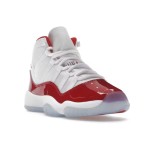 Air Jordan 11 Retro Cherry 378038-116 - White and Red Sneaker with Patent Leather and Icy Sole