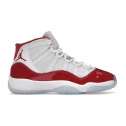 Air Jordan 11 Retro Cherry 378038-116 - Iconic White and Red Sneaker with Patent Leather and Icy Sole