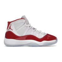 Air Jordan 11 Retro Cherry 378038-116 - Iconic White and Red Sneaker with Patent Leather and Icy Sole