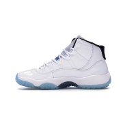 Air Jordan 11 Retro 'Legend Blue' 378038-104 - Iconic White Sneakers with Icy Blue Sole and Premium Comfort