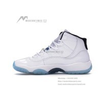 Air Jordan 11 Retro 'Legend Blue' 378038-104 - Iconic White Sneakers with Icy Blue Sole and Premium Comfort