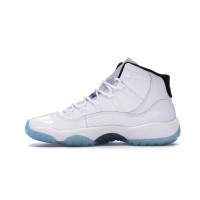 Air Jordan 11 Retro 'Legend Blue' 378038-104 - Kultige Weiße Sneaker mit Eisblauer Sohle und Hohem Tragekomfort