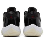 Air Jordan 11 Low Retro AV2187-001 Black Patent Leather Sneaker with Icy Outsole