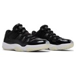 Air Jordan 11 Low Retro AV2187-001 Black Patent Leather Sneaker with Icy Outsole