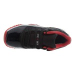 Air Jordan 11 Low 'Bred' 528896-012 – Black and Red Sneakers with Patent Leather Finish