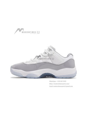 Air Jordan 11 Low Retro Cool Grey AV2187-140 – Iconic White & Grey Sneakers with Patent Leather and Icy Sole