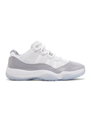 Air Jordan 11 Low Retro Cool Grey AV2187-140 – Kultige Weiße und Graue Sneaker mit Lackleder und Eisiger Sohle