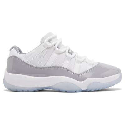 Air Jordan 11 Low Retro Cool Grey AV2187-140 – Iconic White & Grey Sneakers with Patent Leather and Icy Sole