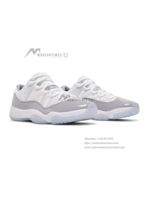 Air Jordan 11 Low Retro Cool Grey AV2187-140 – Iconic White & Grey Sneakers with Patent Leather and Icy Sole