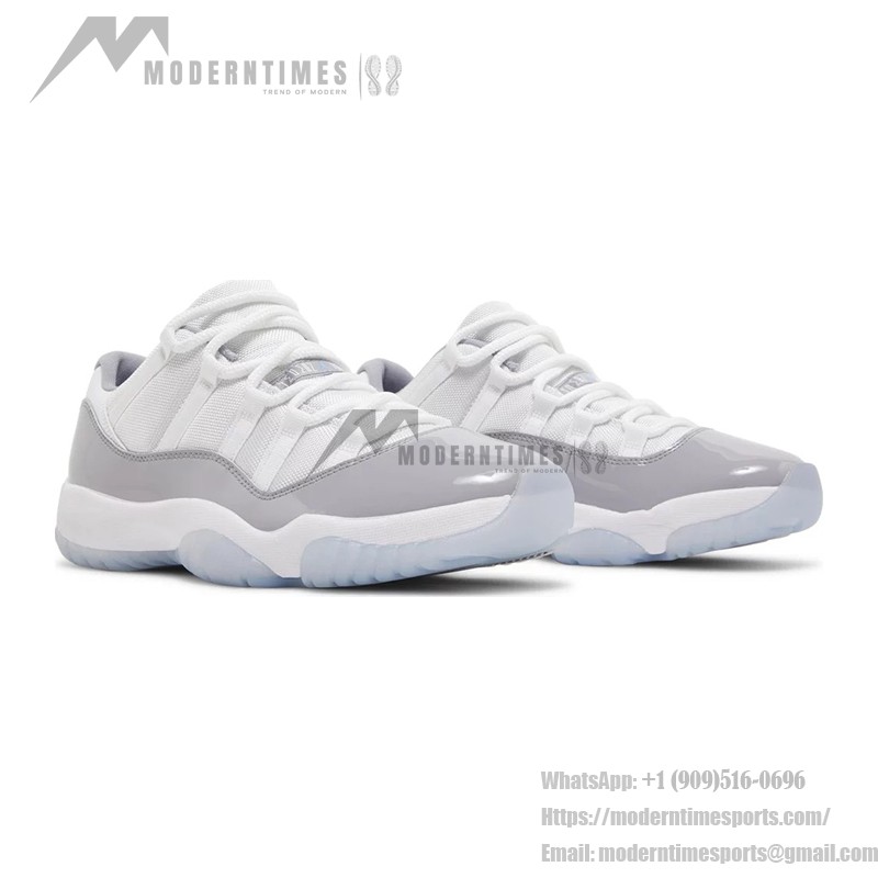 Air Jordan 11 Low Retro Cool Grey AV2187-140 – White & Grey Sneakers with Patent Leather and Icy Sole