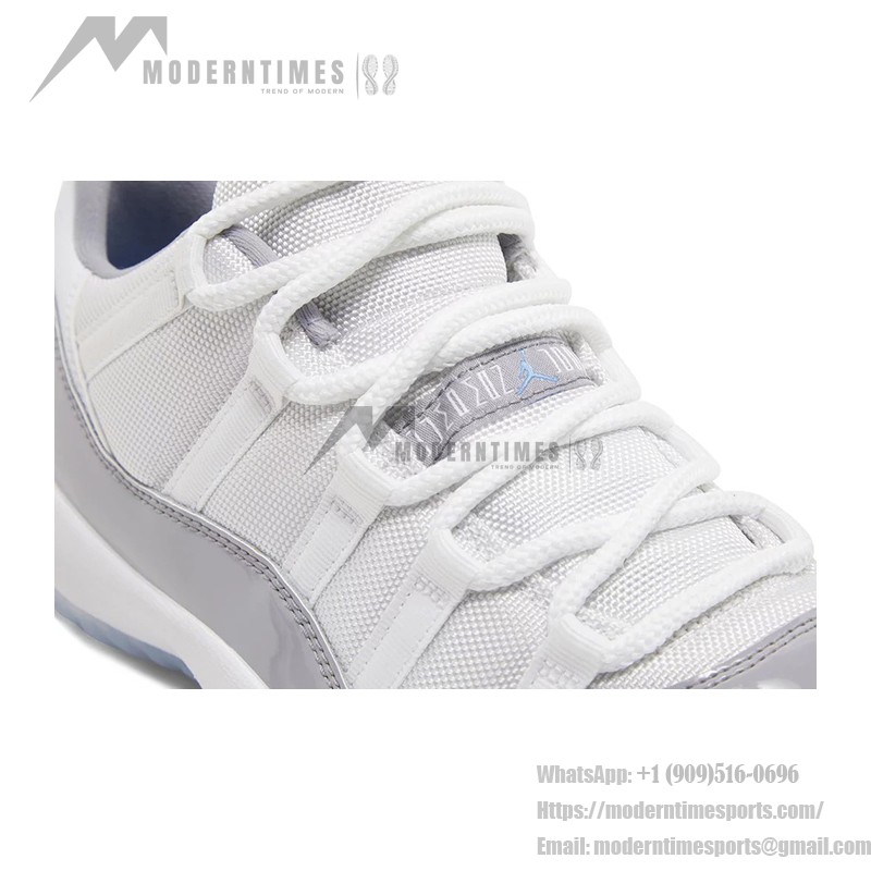 Air Jordan 11 Low Retro Cool Grey AV2187-140 – White & Grey Sneakers with Patent Leather and Icy Sole